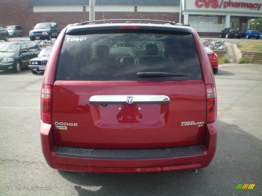 2010 Grand Caravan SE - Inferno Red Crystal Pearl / Medium Slate Gray/Light Shale photo #9