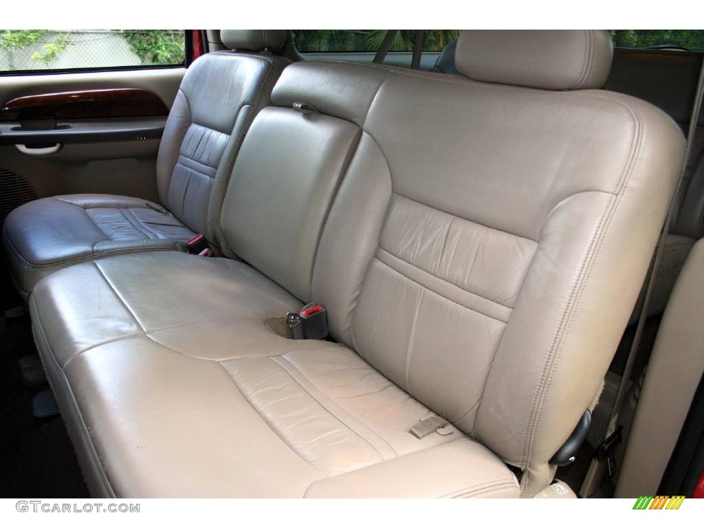 2000 Excursion Limited 4x4 - Toreador Red Metallic / Medium Graphite photo #49