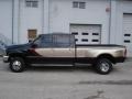 2000 Black Ford F350 Super Duty Lariat LE Crew Cab 4x4 Dually  photo #7