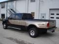 2000 Black Ford F350 Super Duty Lariat LE Crew Cab 4x4 Dually  photo #8