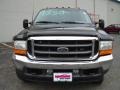 2001 Black Ford F350 Super Duty XLT Crew Cab 4x4 Dually  photo #8