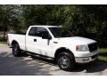 2004 Oxford White Ford F150 XLT SuperCab 4x4  photo #13