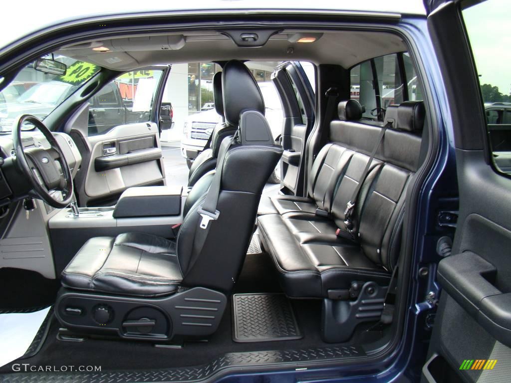 2004 F150 FX4 SuperCab 4x4 - True Blue Metallic / Black photo #9
