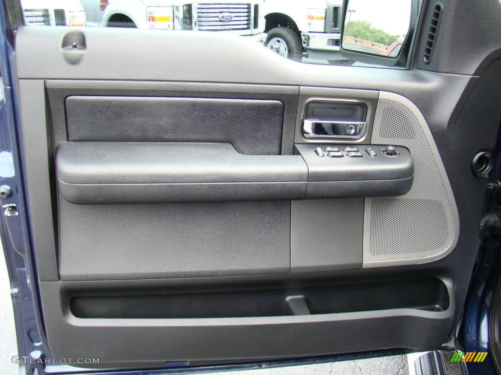 2004 F150 FX4 SuperCab 4x4 - True Blue Metallic / Black photo #17