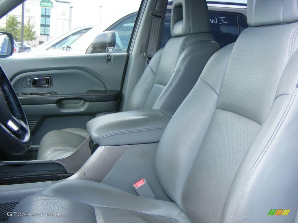 2003 Pilot EX-L 4WD - Sage Brush Pearl / Gray photo #3