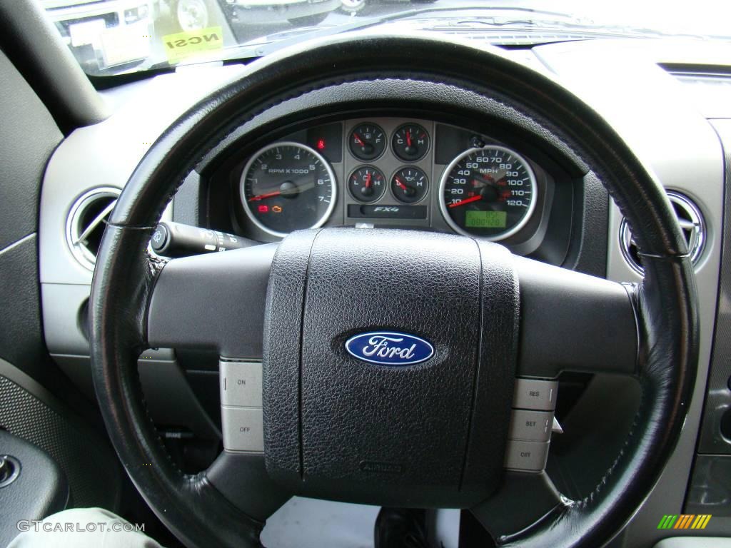 2004 F150 FX4 SuperCab 4x4 - True Blue Metallic / Black photo #20