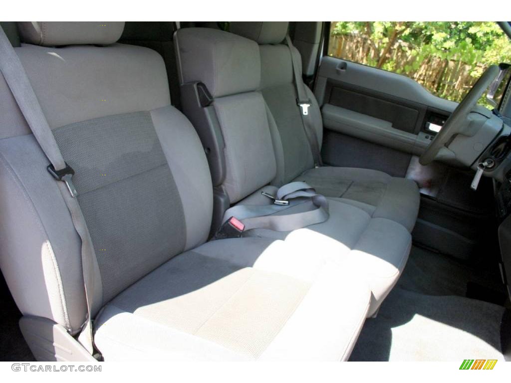 2004 F150 XLT SuperCab 4x4 - Oxford White / Dark Flint photo #38