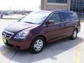 2007 Dark Cherry Pearl Honda Odyssey EX-L  photo #7