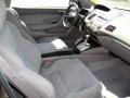 2008 Galaxy Gray Metallic Honda Civic LX Coupe  photo #10