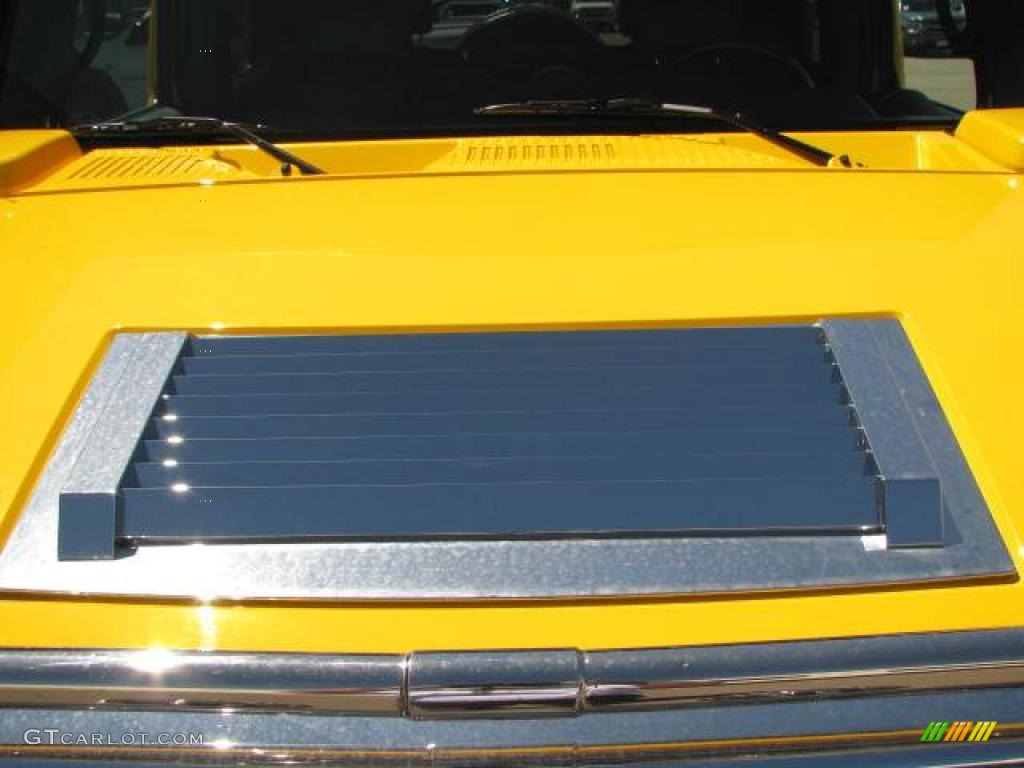2007 H2 SUV - Yellow / Ebony Black photo #18