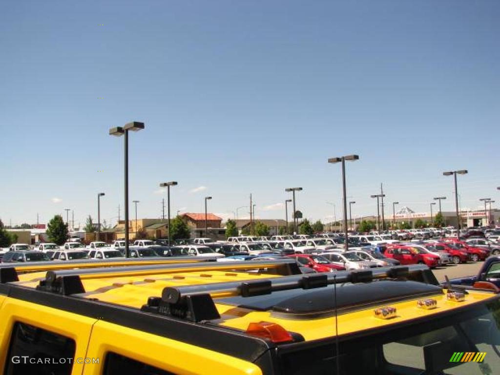 2007 H2 SUV - Yellow / Ebony Black photo #19