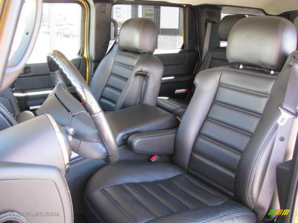 2007 H2 SUV - Yellow / Ebony Black photo #21