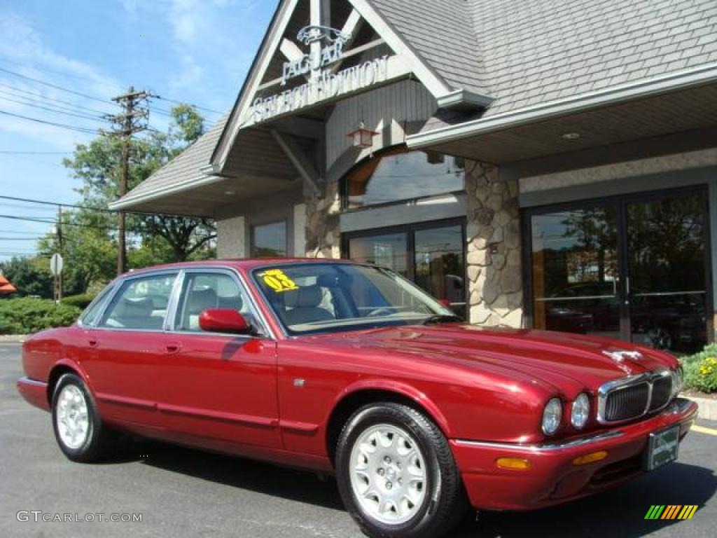 2003 Carnival Red Jaguar XJ XJ8 18386522 Car Color