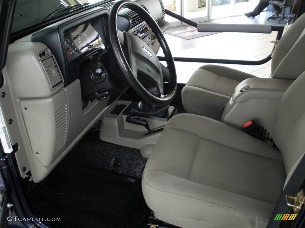 2006 Wrangler Rubicon 4x4 - Midnight Blue Pearl / Khaki photo #10