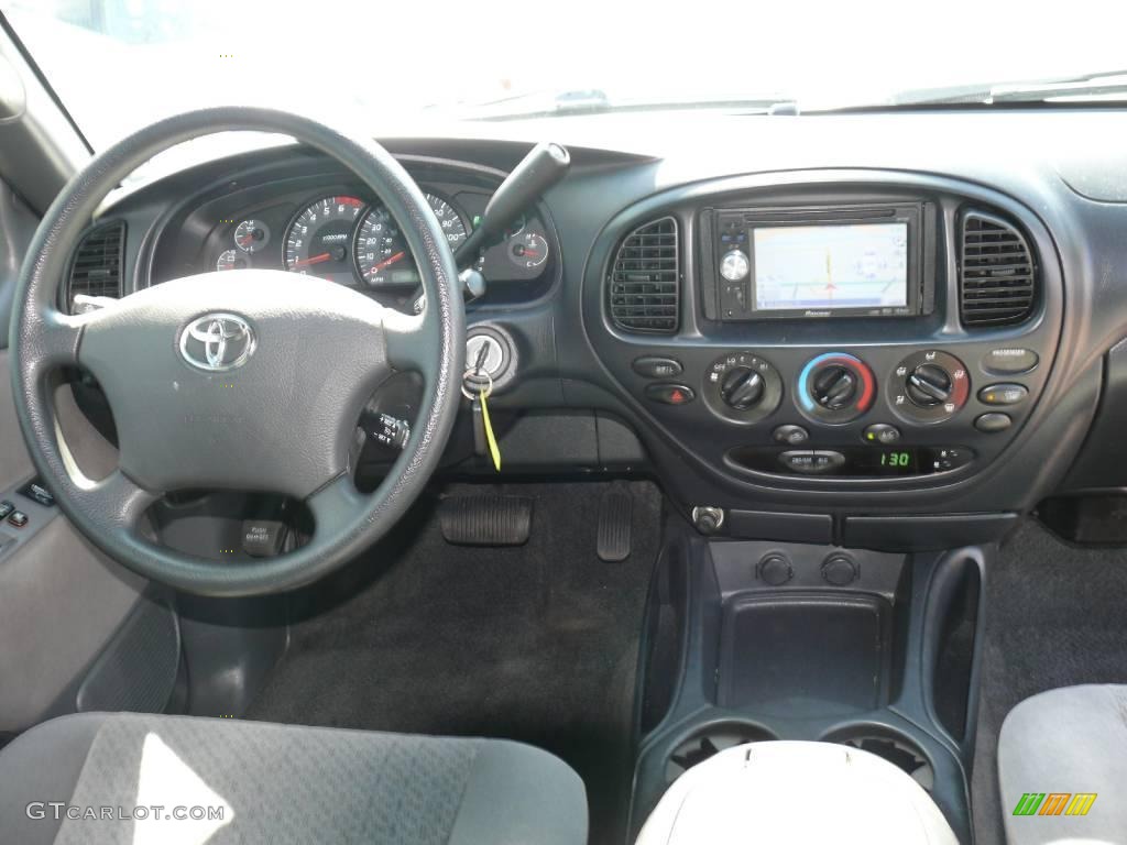 2005 Tundra SR5 TRD Access Cab 4x4 - Natural White / Dark Gray photo #9