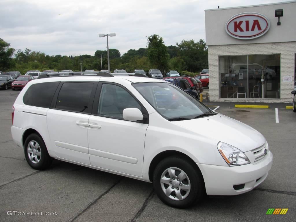 2009 Sedona LX - Clear White / Gray photo #1