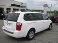 2009 Clear White Kia Sedona LX  photo #3