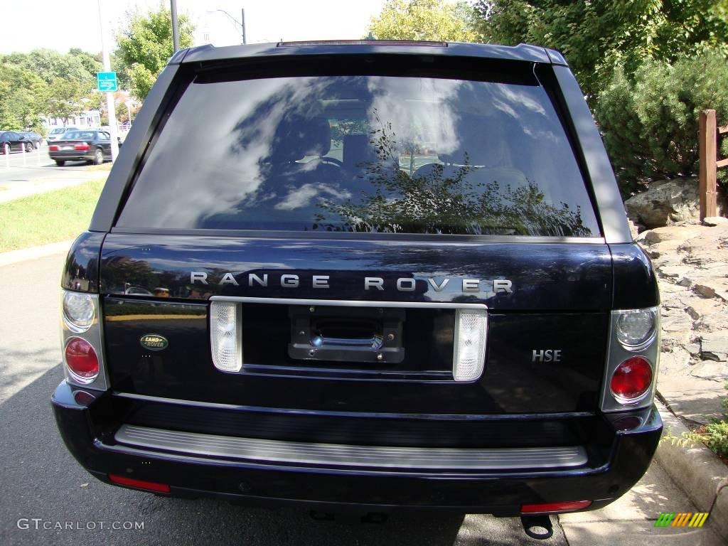 2007 Range Rover HSE - Buckingham Blue Metallic / Ivory/Black photo #3