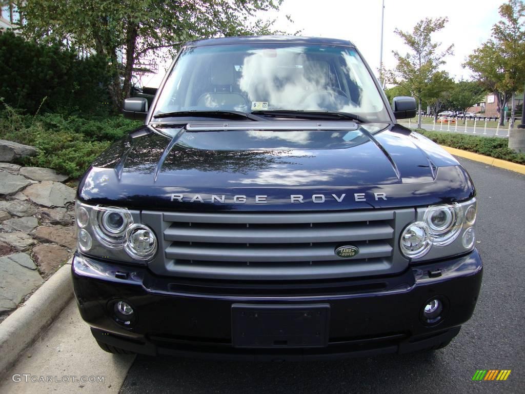 2007 Range Rover HSE - Buckingham Blue Metallic / Ivory/Black photo #6
