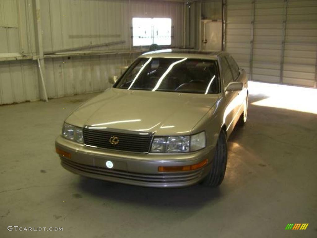 1993 LS 400 - Champagne Metallic / Gray photo #1