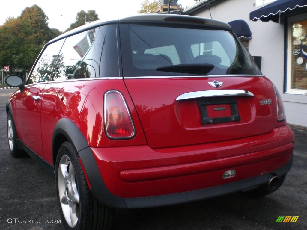 2003 Cooper Hardtop - Chili Red / Panther Black photo #52