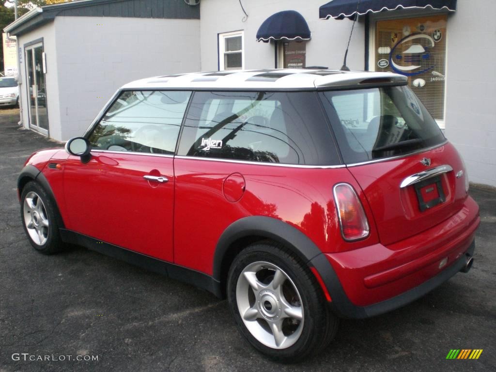 2003 Cooper Hardtop - Chili Red / Panther Black photo #60