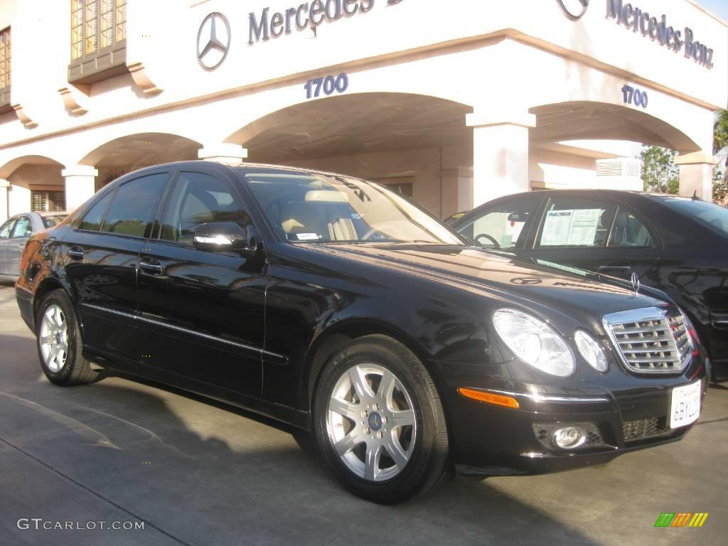 2007 E 320 Bluetec Sedan - Sienna Black Metallic / Cashmere photo #1