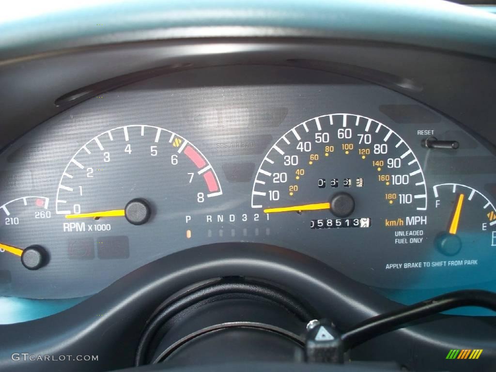 1996 Grand Prix SE Sedan - Dark Teal Metallic / Blue photo #7