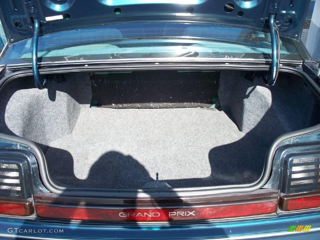 1996 Grand Prix SE Sedan - Dark Teal Metallic / Blue photo #10