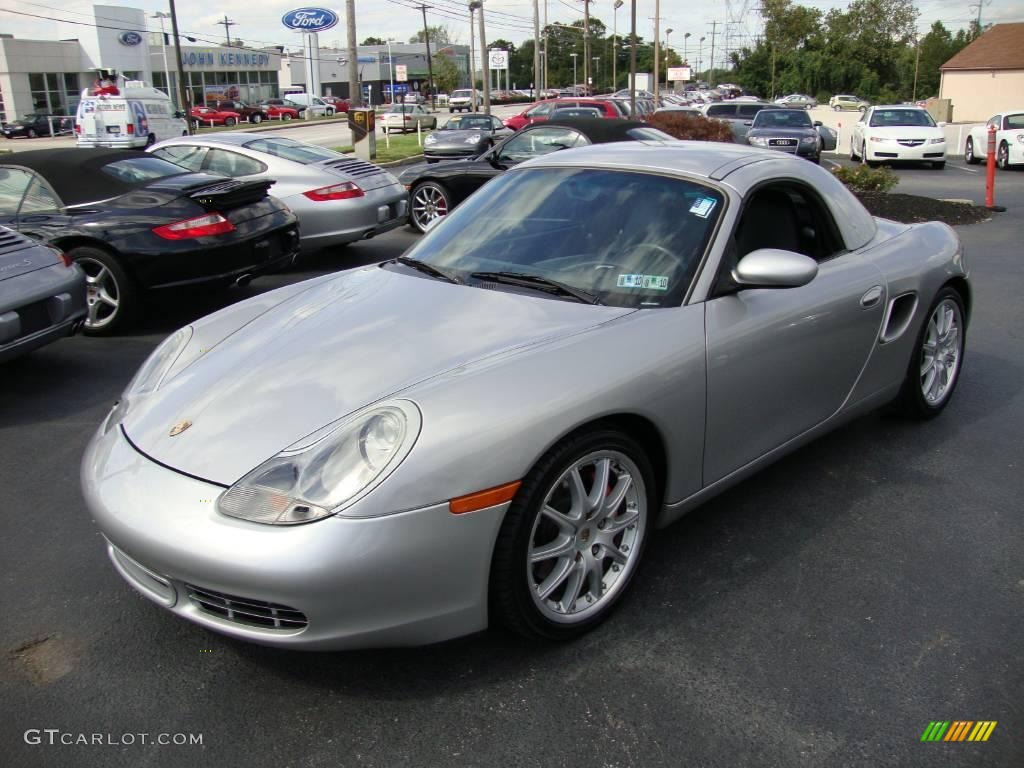 2000 Boxster S - Arctic Silver Metallic / Black photo #1