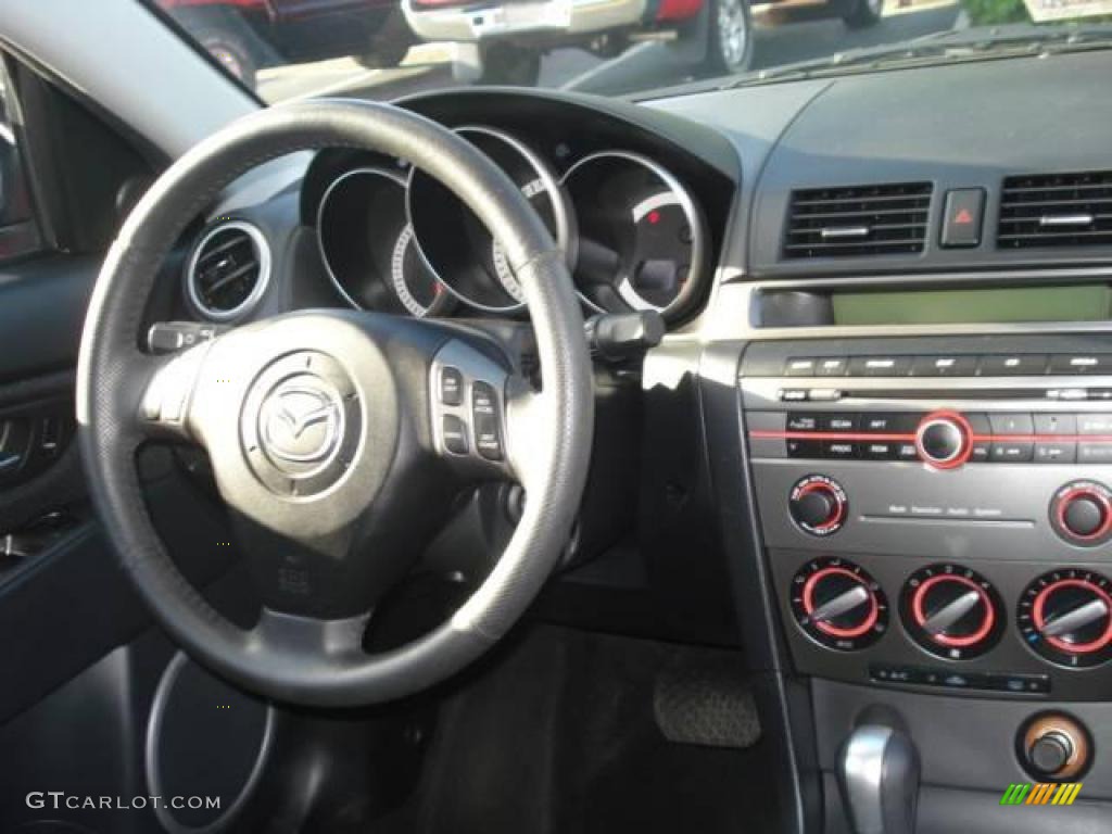 2007 MAZDA3 s Sport Sedan - True Red / Black photo #11