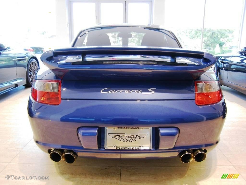2007 911 Carrera S Coupe - Cobalt Blue Metallic / Black photo #5