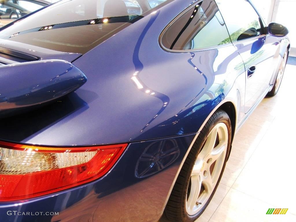 2007 911 Carrera S Coupe - Cobalt Blue Metallic / Black photo #11
