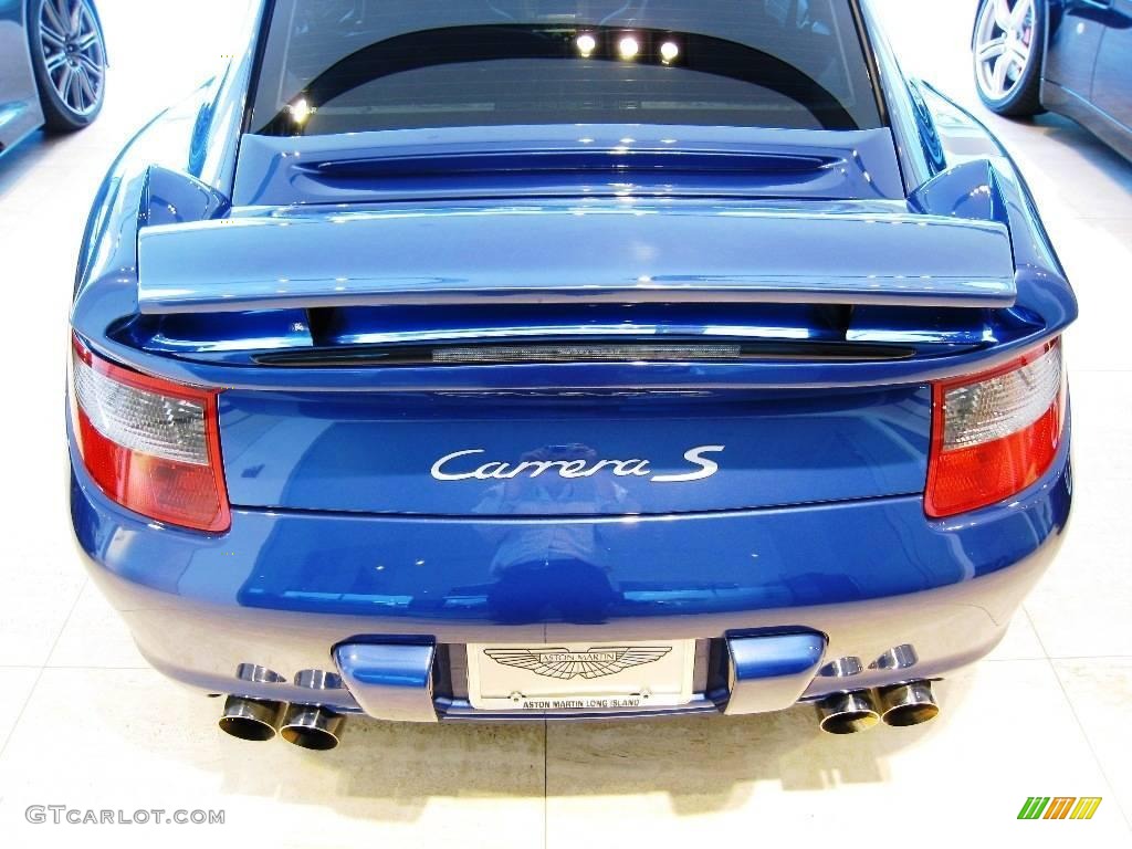 2007 911 Carrera S Coupe - Cobalt Blue Metallic / Black photo #13