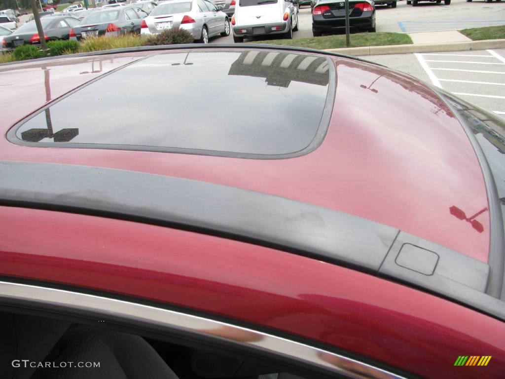 2007 CR-V EX 4WD - Tango Red Pearl / Gray photo #7