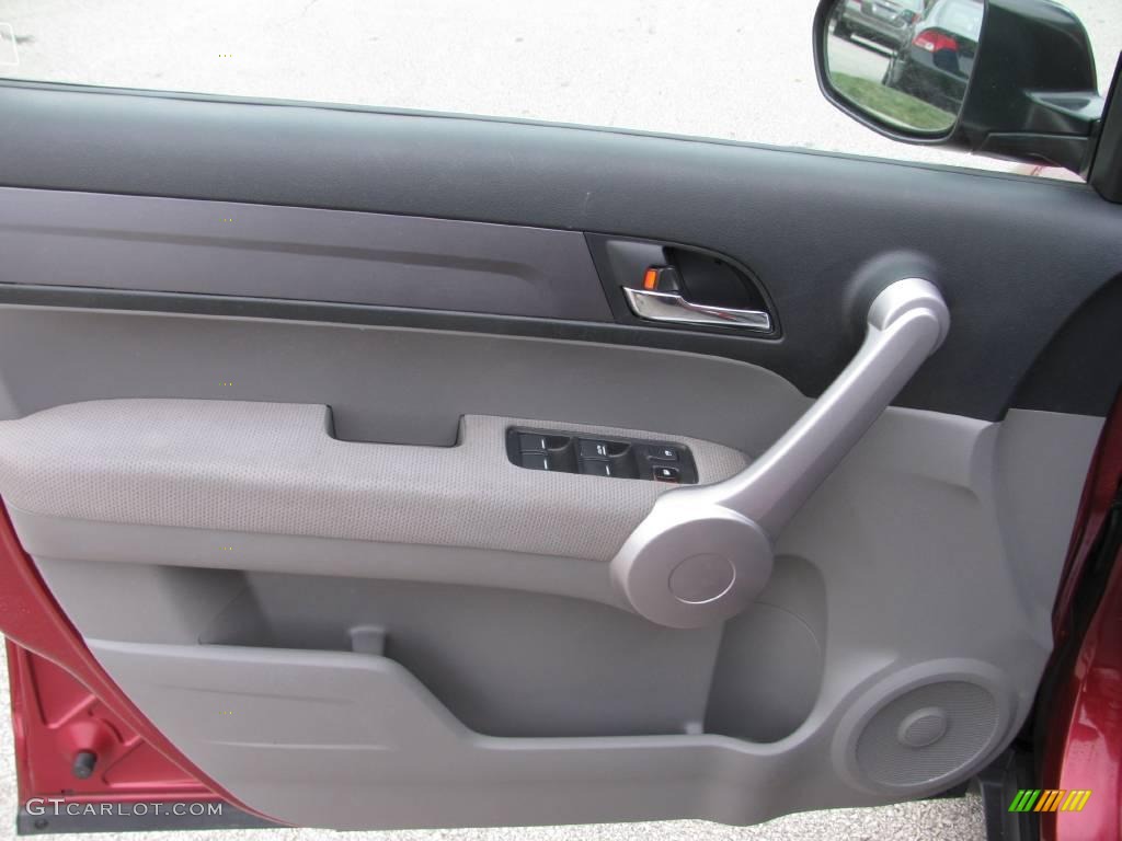 2007 CR-V EX 4WD - Tango Red Pearl / Gray photo #9