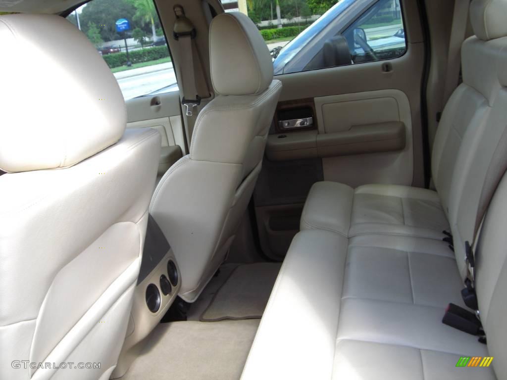 2004 F150 Lariat SuperCrew 4x4 - Aspen Green Metallic / Tan photo #14