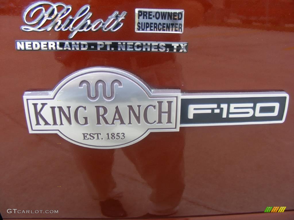 2006 F150 King Ranch SuperCrew 4x4 - Dark Copper Metallic / Castano Brown Leather photo #25