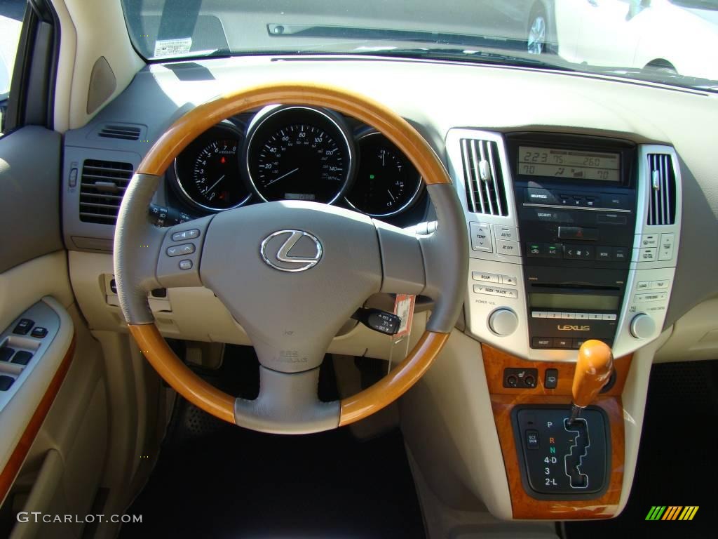 2009 RX 350 AWD - Crystal White Mica / Parchment photo #11