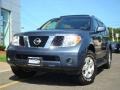 2005 Silverton Blue Pearl Nissan Pathfinder SE 4x4  photo #2