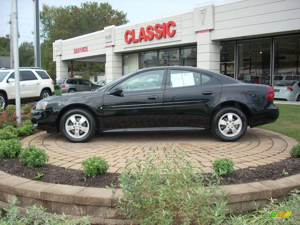 2008 Grand Prix Sedan - Black / Ebony photo #1