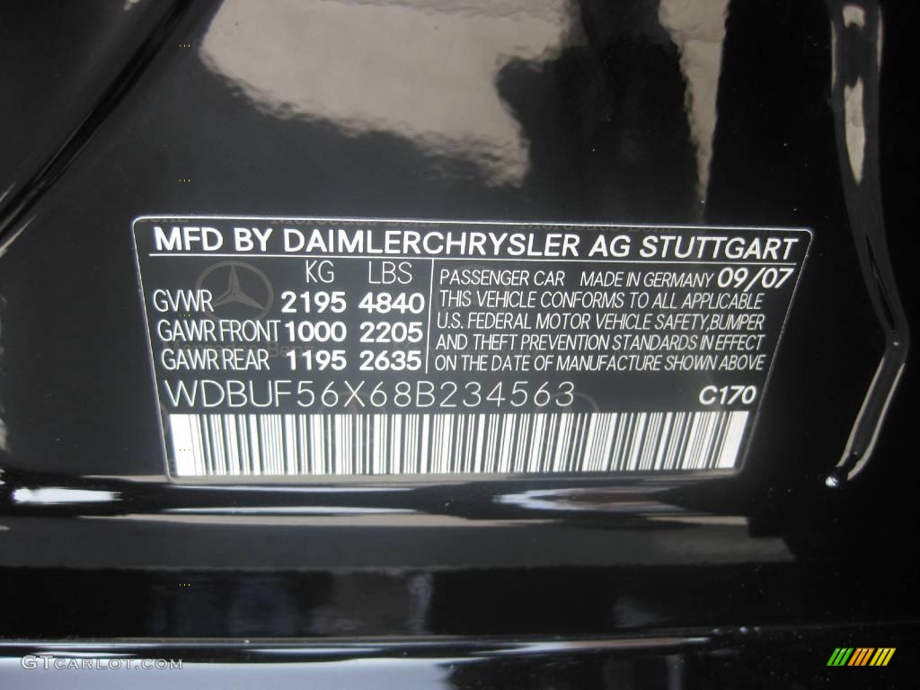 2008 E 350 Sedan - Sienna Black Metallic / Black photo #23