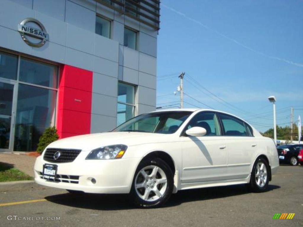 2006 Altima 2.5 S Special Edition - Satin White Pearl / Charcoal photo #4