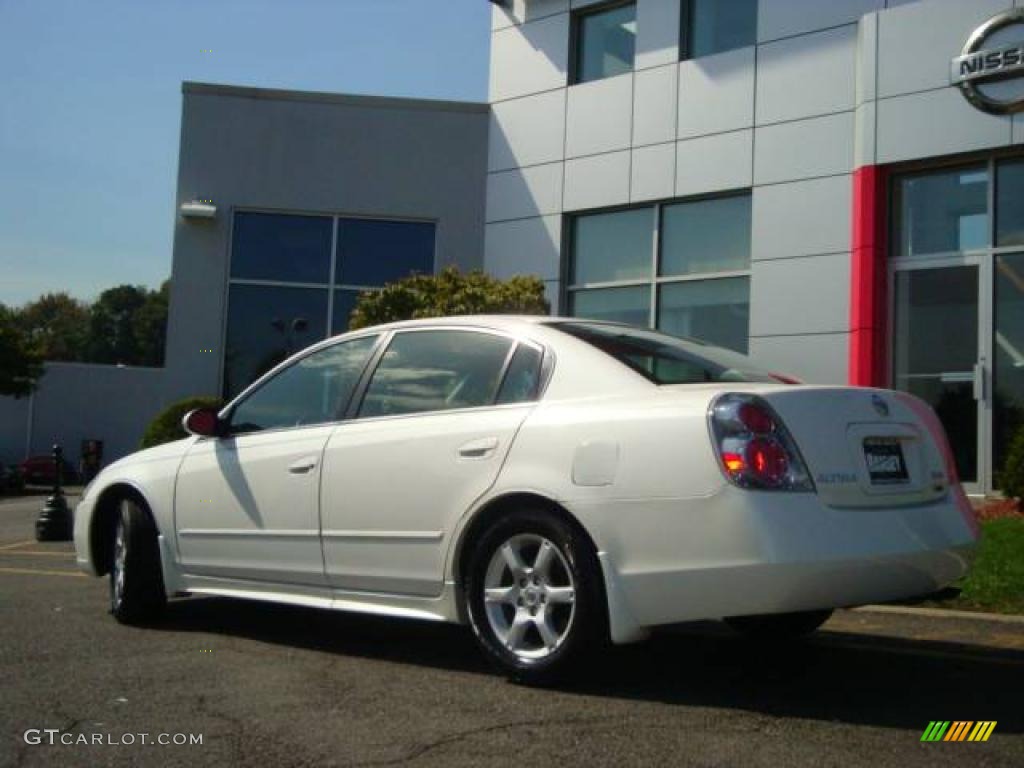 2006 Altima 2.5 S Special Edition - Satin White Pearl / Charcoal photo #6