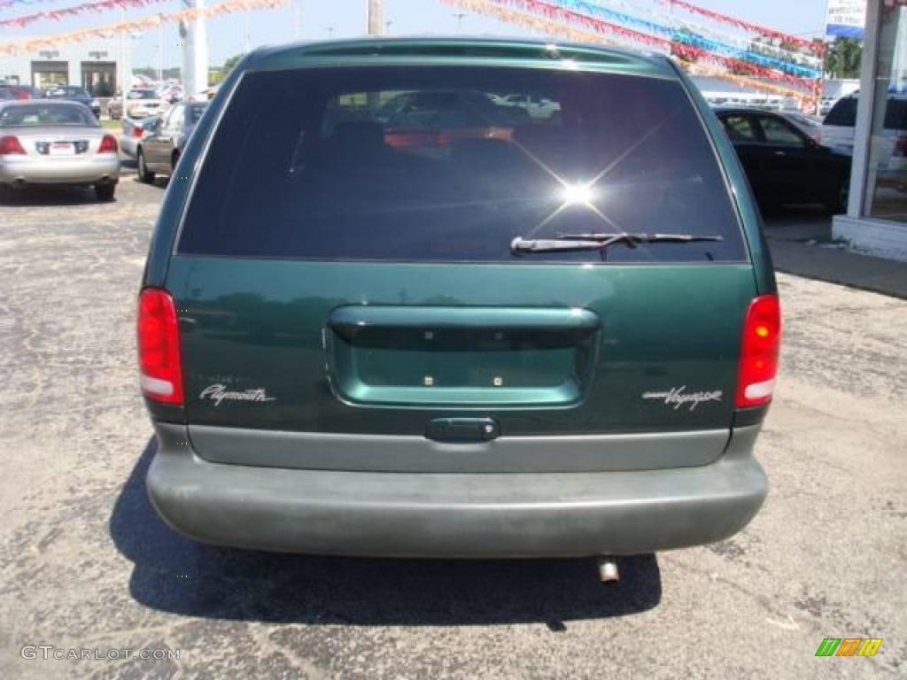 1998 Grand Voyager Expresso - Forest Green Pearl / Mist Gray photo #8