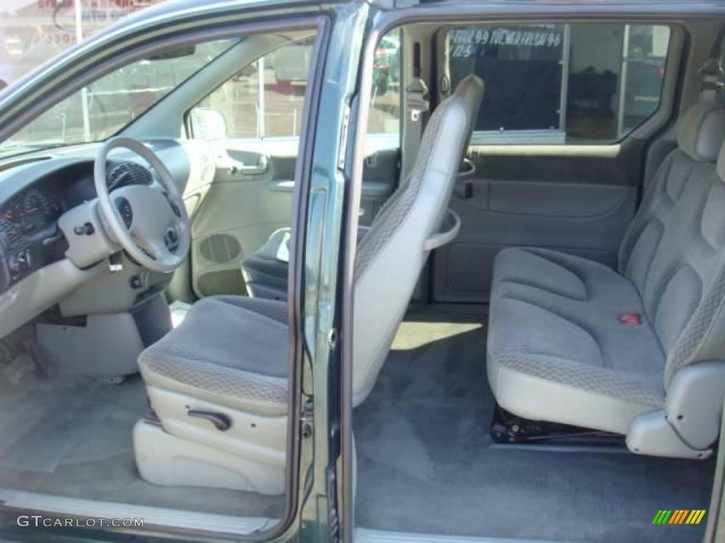 1998 Grand Voyager Expresso - Forest Green Pearl / Mist Gray photo #16