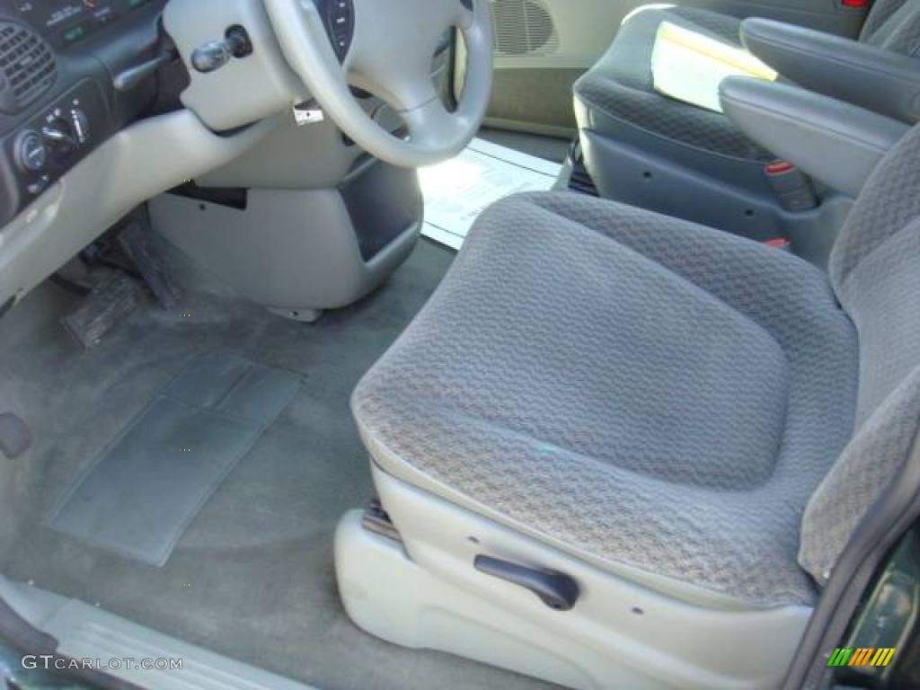 1998 Grand Voyager Expresso - Forest Green Pearl / Mist Gray photo #18