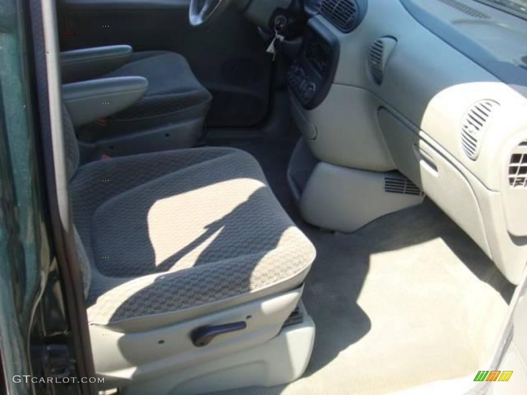 1998 Grand Voyager Expresso - Forest Green Pearl / Mist Gray photo #19