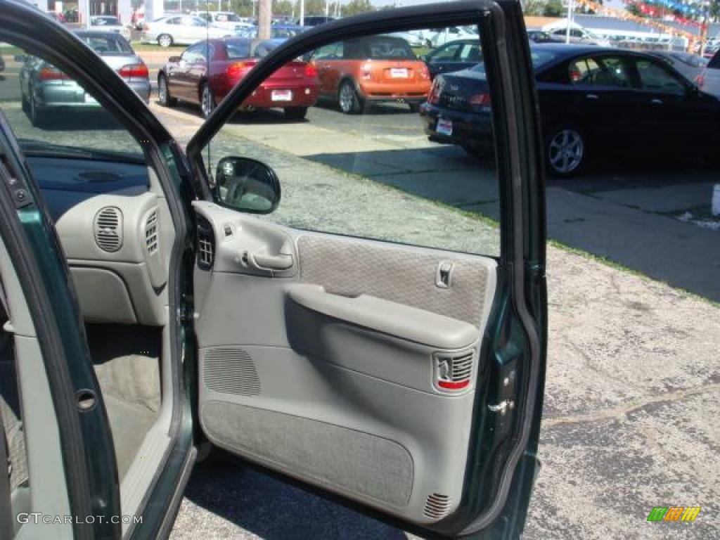 1998 Grand Voyager Expresso - Forest Green Pearl / Mist Gray photo #21
