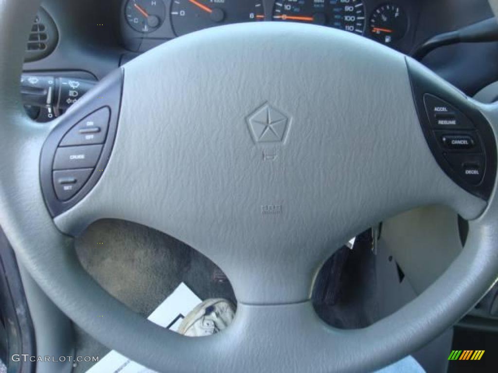 1998 Grand Voyager Expresso - Forest Green Pearl / Mist Gray photo #25
